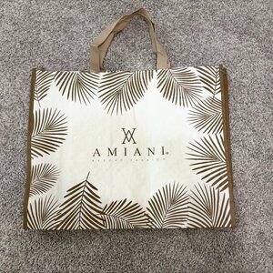 Brand New Aquarelle, Jamaica Amiani Resort Fashion Shopping Tote Bag Size 19X15